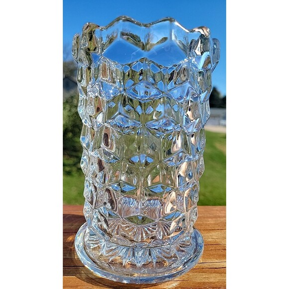 Fostoria Vintage American Vase Approx 5.5 inches Tall Clear Classic - Picture 1 of 7